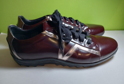 Versace Collection Brown Lace Up Cleats Shoes Men s Size 7.5 US 41 EU V900403