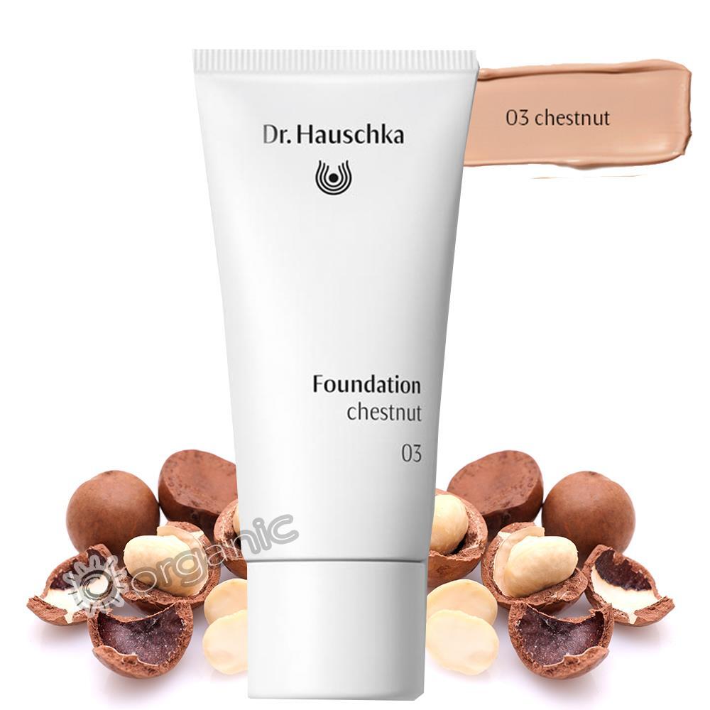 Dr Hauschka Genuine Organic Foundation 03 Chestnut 30ml for Even Coverage
