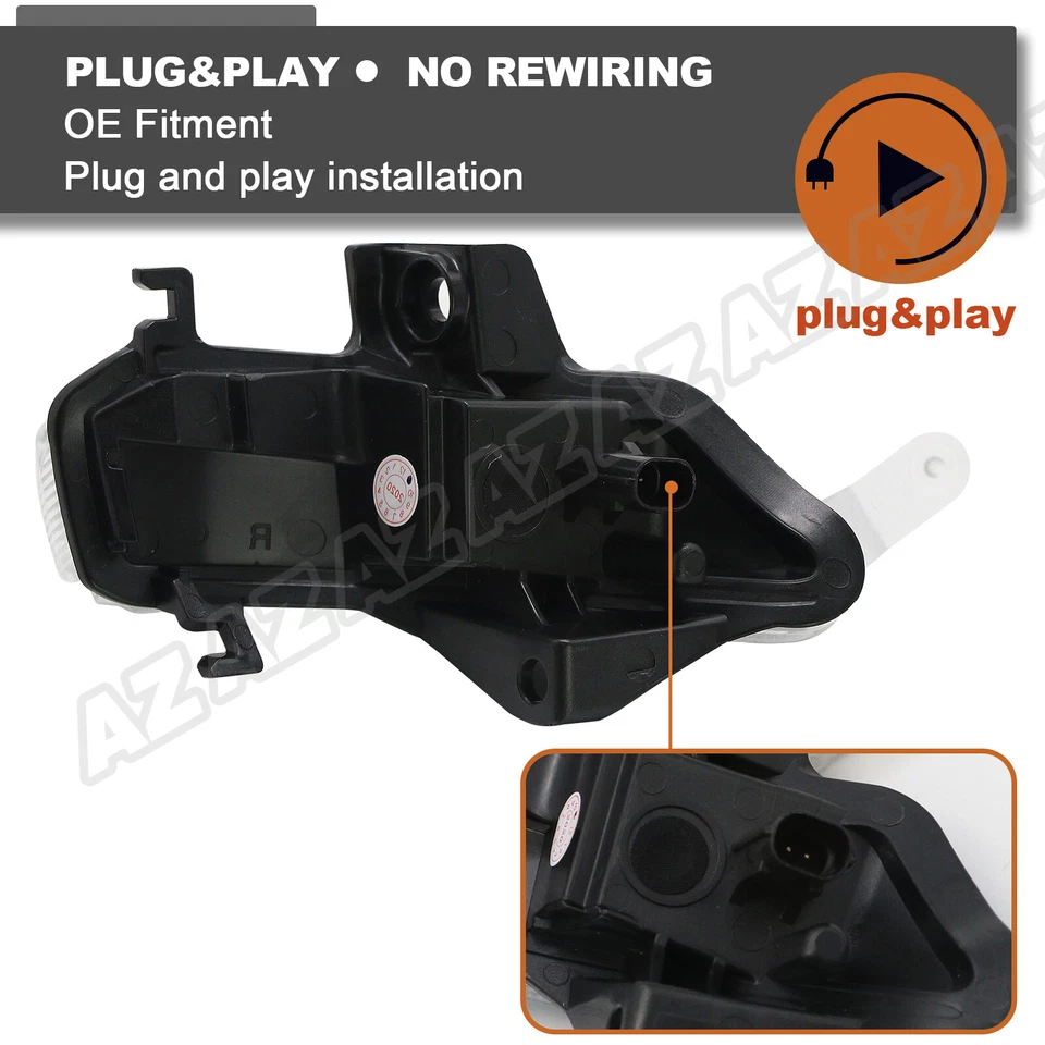 For 2013-20 Lexus IS350 LS460 Sequential LED Side Mirror Lamp Turn Signal Lights - Image 4 of 4