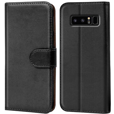 Schutz Hülle Für Samsung Galaxy Note 8 Handy Klapp Schutz Tasche Book Flip Case