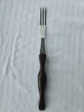 Cutco 1726 KU Turning Fork with Brown Handle Olean, NY Made In USA