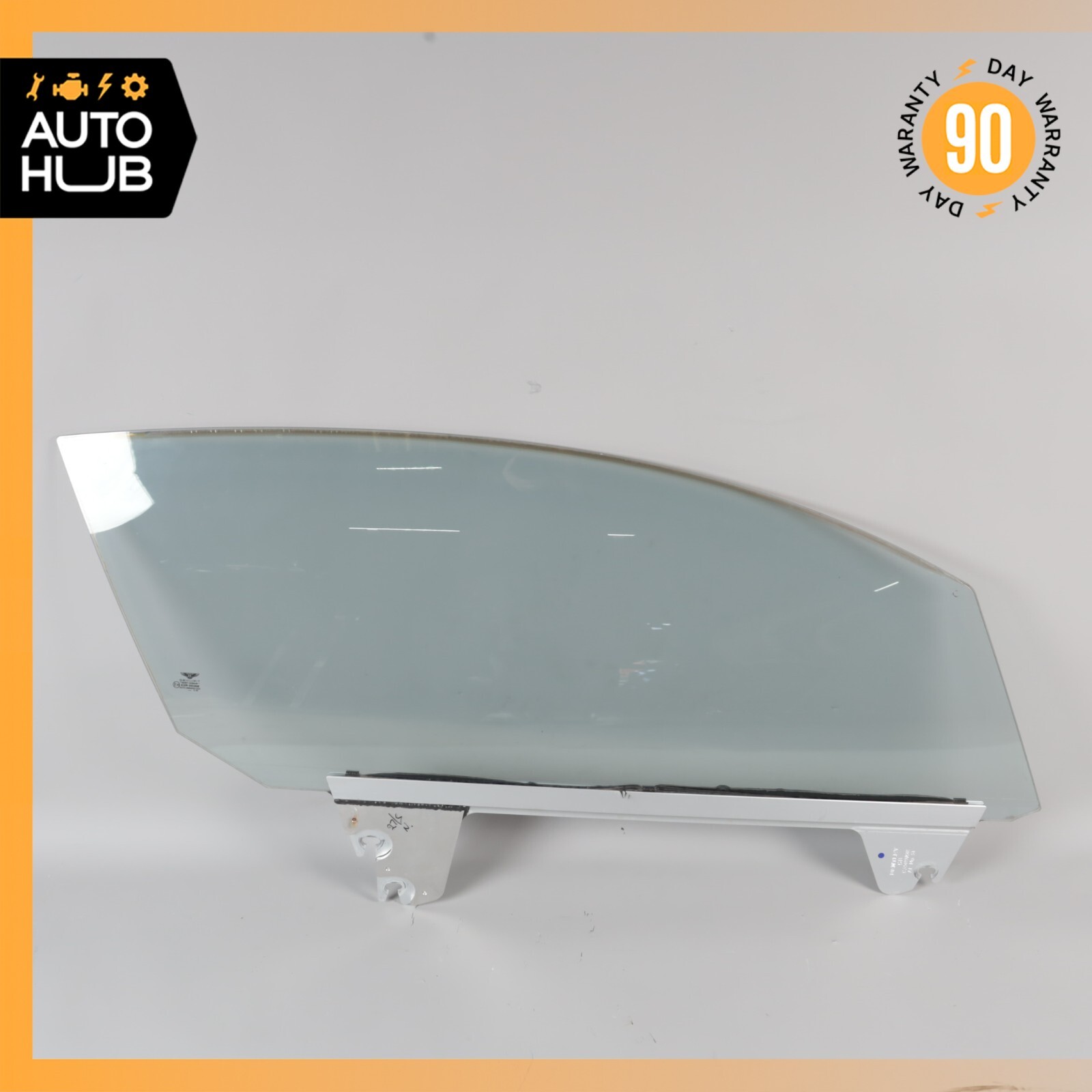 03-10 Bentley Continental GT Coupe Front Right Side Door Window Glass OEM 36k