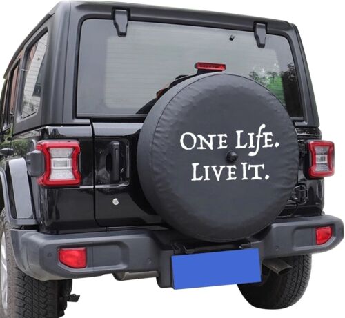 Custom Tire Cover with Camera Hole Fits Jeep Wrangler JL 2018+ Spare Tire Cover