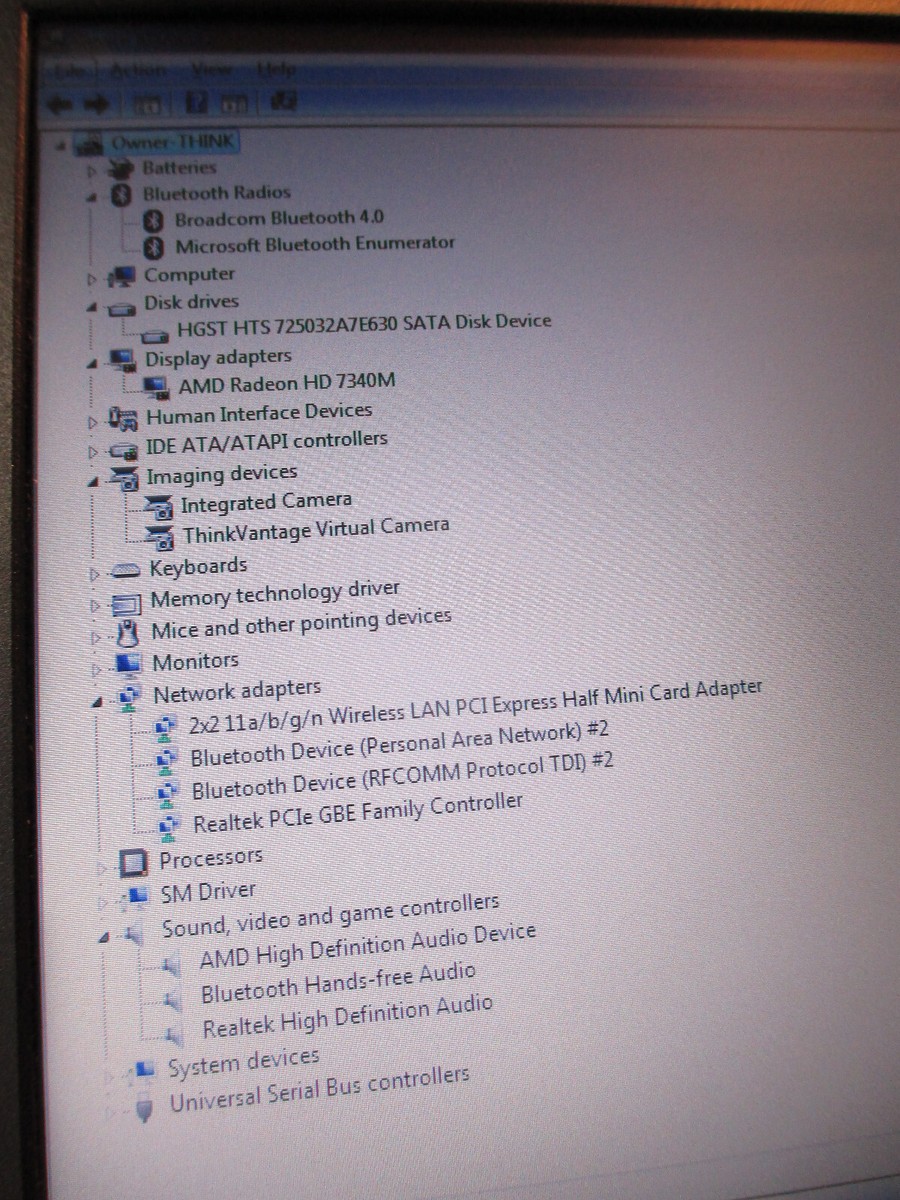 Lenovo Thinkpad x131e AMD E2-1800 4GB RAM 250GB HDD WIFI