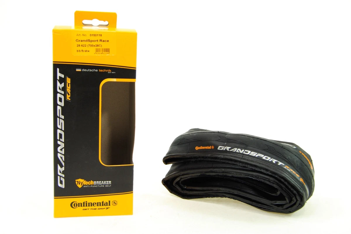 Continental Grand Sport Race NyTech Breaker 700x28 Black Folding Road Bike  Tire