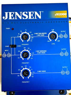 Vintage JENSEN JX2300 2/3 Way Crossover UNUSED CONDITION | eBay