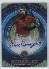 2022 Bowman Inception Prospect Blue Foil 17/99 Luis Gonzalez #PA-LG Auto 0nr3