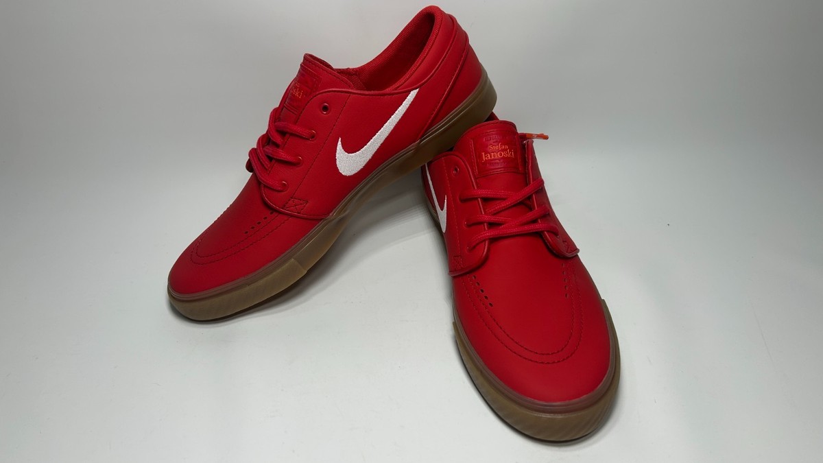 IMPORT-FREE] Nike SB Janoski OG+ ISO Orange Label Red Gum Mens Sz