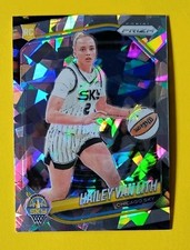 2025 Prizm WNBA Hailey Van Lith #2 Rookie Cracked Ice Prizm Sky RC