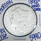 1892 O MORGAN SILVER DOLLAR AUTHENTIC U.S. MINT COIN RARE KEY DATE 5990