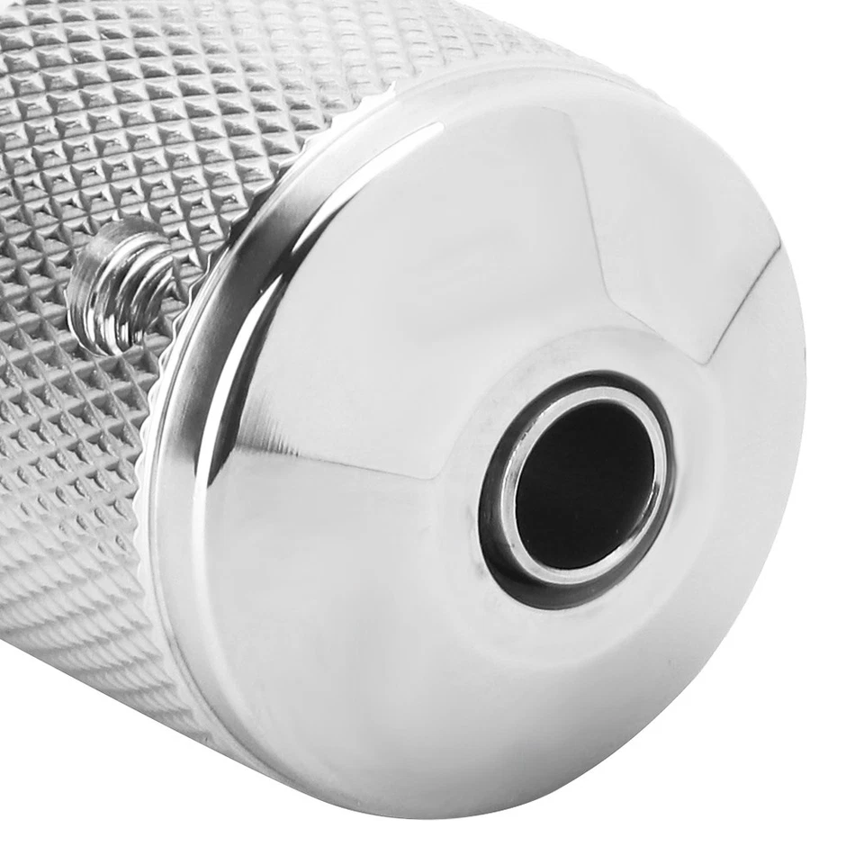 ▪ (30 mm) Máquina de tatuaje de acero inoxidable autobloqueante agarre ametralladora de tatuaje Foto 4 de 4