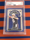 Drake Maye 2024 Panini Zenith Z Marquee Blue RC /25  Patriots COLOR MATCH PSA 9