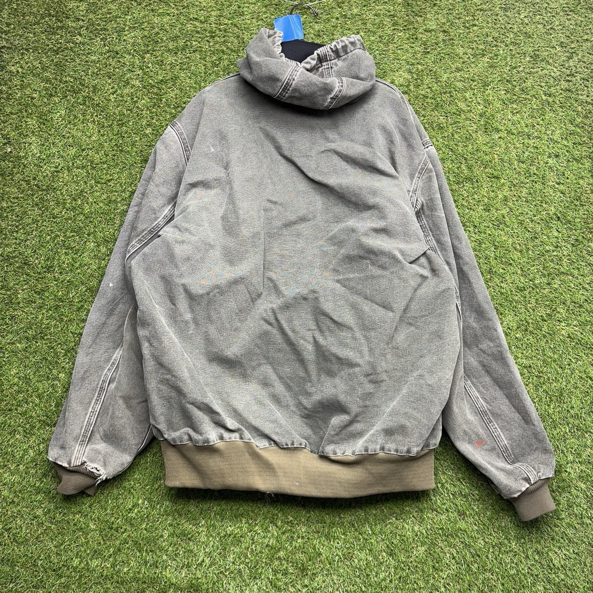 Carhartt J25 Mos Jacket Mens XL Tall XLT Moss Green Full Zip