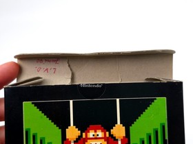 Donkey Kong 3 Nintendo NES Arcade Classics Series Hangtab 🍀 Rare 🍀