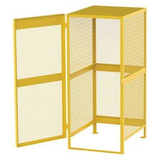 Jamco Cv051yp Gas Cylinder Cabinet, 33X40, Steel