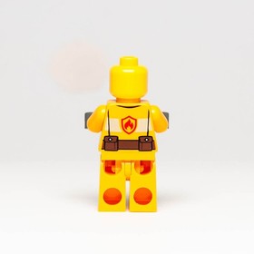 LEGO&reg; Fire Fighter Minifigure (cty1286) 4208 Male Helmet Rescue City Town