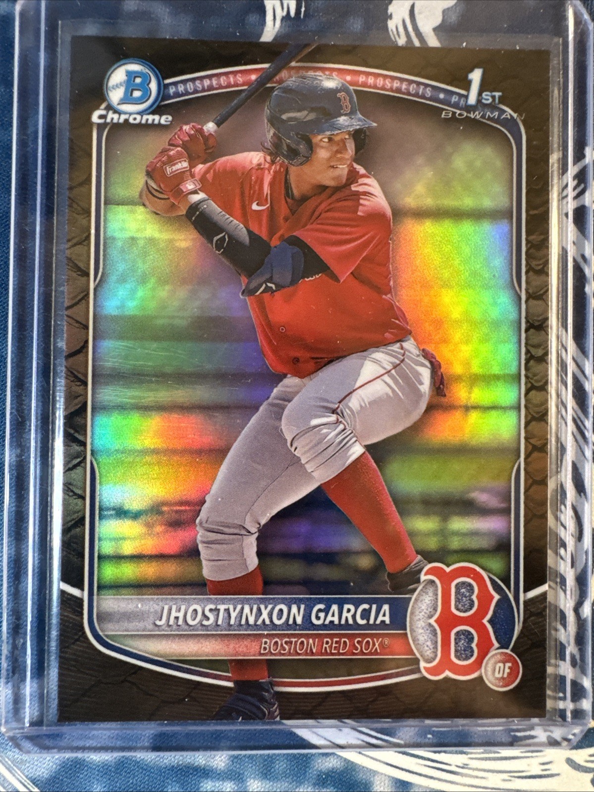 2025 Bowman Jhostynxon Garcia Chrome Reptilian Refractor 1st #BCP-43