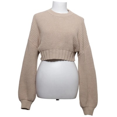 NA-KD, Strickpullover, Größe: S, Beige, Acryl, Einfarbig, Grobstrick, Damen #wkg