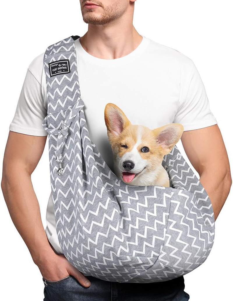 Borsa Porta Cane Piccola Taglia: Trasportino Reversibile Glamour
