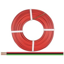 Donau Elektronik 325-014-25  Cavo per cablaggi 3 x 0.25 mm  Rosso, Nero, Verde