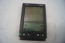 Palm Pilot 1000 First Gen USRobotics PDA Organizer with Case Tested WORKING E223