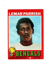 1971 Topps LEMAR PARRISH RC ROOKIE #233 EX EX/MT--Bengals, possible HOF??