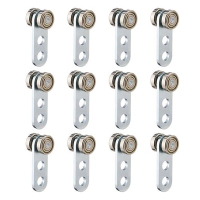 12/24 Pack 2 Wheel Trolley Rollers for 1-5/8'' Wide & 1-5/8'' Taller Strut Channel