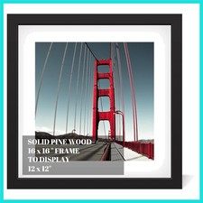 16x16 Picture Frame Diamond Painting Frames Poster Frames Made of Solid Wood,...