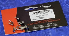Fender Nickel Slotted Head '52 Tele Telecaster Pickguard Screws x12, 0018368049