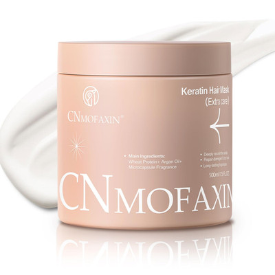 Keratin Hair Mask Deep Conditioner - Argan Oil & Protein Repair for Dry Damaged