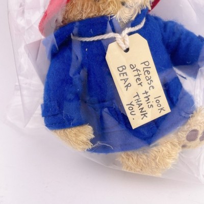 Paddington Bear Plush Mascot Key-chain Yoshitoku 3.9in JPN Import