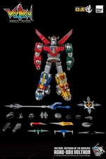 Threezero Voltron:Defender of the Universe Robo-dou figure Metallic Edition