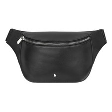 Borsa a tracolla donna uomo pelle nera regalo di Zippo