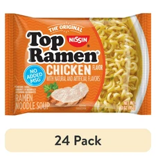 Nissin Top Ramen Noodle Soup chicken 3 ounce (Pack of 24).....