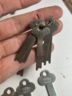 Lot 100 Flat Steel Keys-Blanks-Various Sizes — photo 10