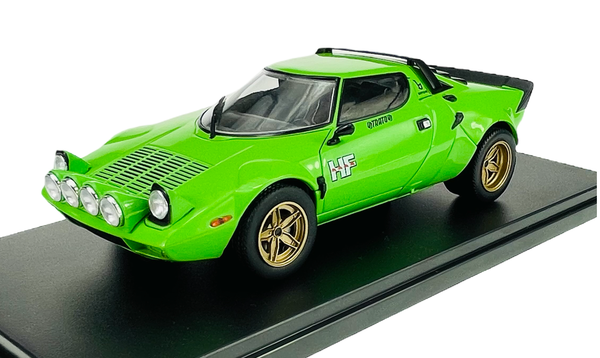 WhiteBox 1975 Lancia Stratos HF Green 1:24 DIE Cast Metal Model NEW IN BOX-image