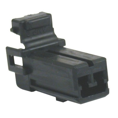Stecker NAMZ, AMP Multilock. Schwarz, Stecker, 2 Pin
