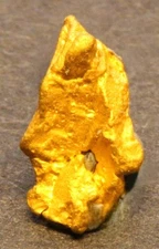 Gold nugget  0.31 Gram  Weaver Mountains  Yavapai Co. AZ