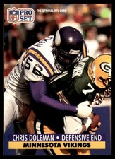 1991 Pro Set Chris Doleman Minnesota Vikings #570