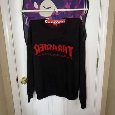 Supreme x Thrasher Sweater. FW21. Gently Loved & Stored. Great Condition. Size M