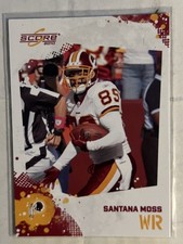 2010 Score Santana Moss #300 Washington Redskins Football Card