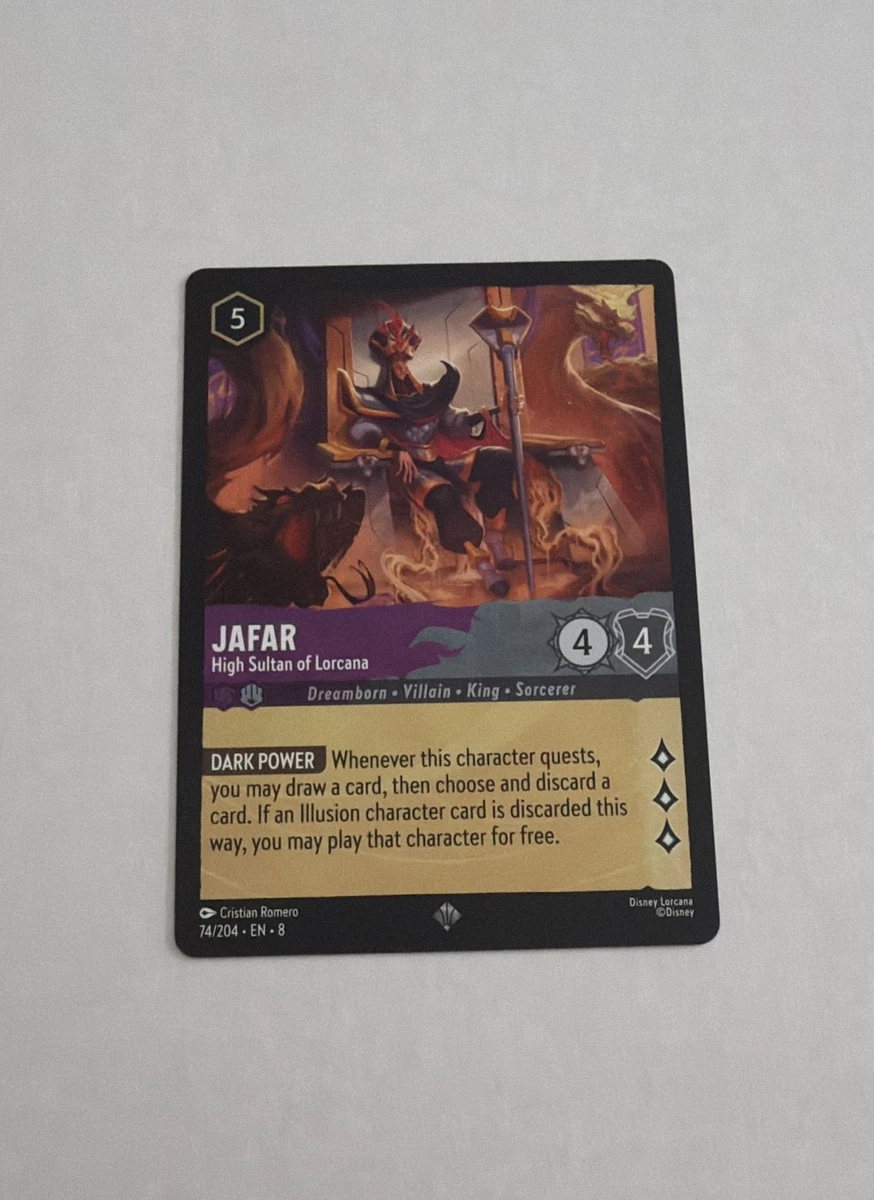 25+ Reign of Jafar Disney Lorcana TCG Cards for sale | Updated Oct