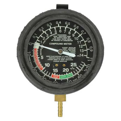 #ad #ad Westward Amc083a 1 Pressure Vacuum Gauge $28.39