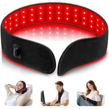Red Light Therapy Belt for Body, Near Infrared Light Therapy for Face Neck 15...