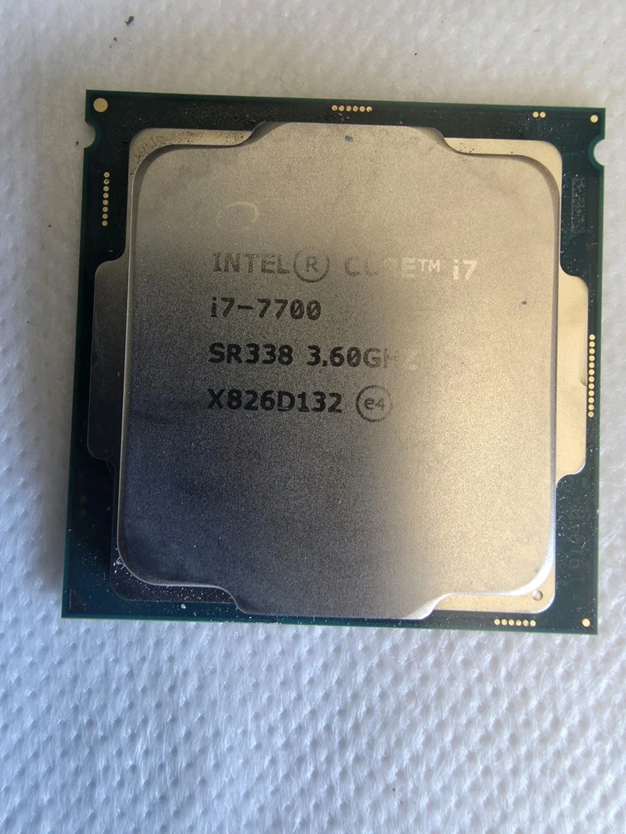 Intel Computer Processors Intel Core i7-7700 Processor Model for