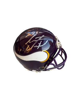 Minnesota Vikings 90's Style Antoine Winfield Signed Mini Helmet