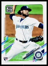 2021 Topps Yohan Ramirez #519 RC Rookie Seattle Mariners