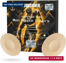 Nipple Covers for Men,100/132/160PCS Mens Nipple Covers,No Show Adhesive Patches
