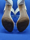Vintage Etienne Aigner Patsy White Patent Leather Sandals with Heel Size 8 M — photo 5