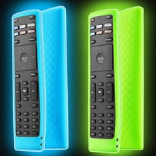 2 Pack Remote Case for Vizio XRT136, Silicone Cover for LCD LED 